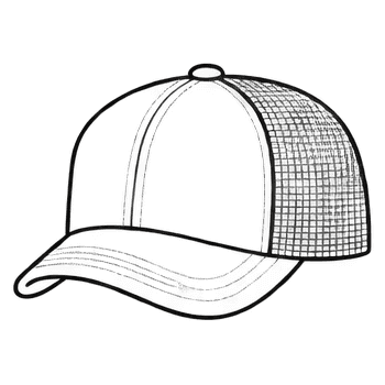 Trucker hat style icon